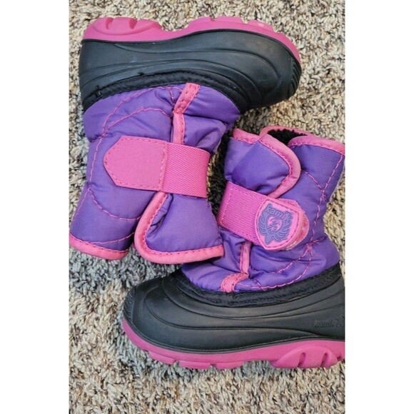 HANNA ANDERSSON leopard snowsuit & KAMIK snowboots - Picture 5 of 7